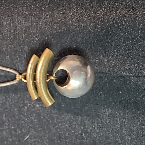 Marjorie Baer mixed metal necklace - Picture 2 of 4